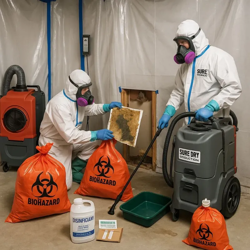 Contaminated Water Handling Protocols process in Magnolia, MS